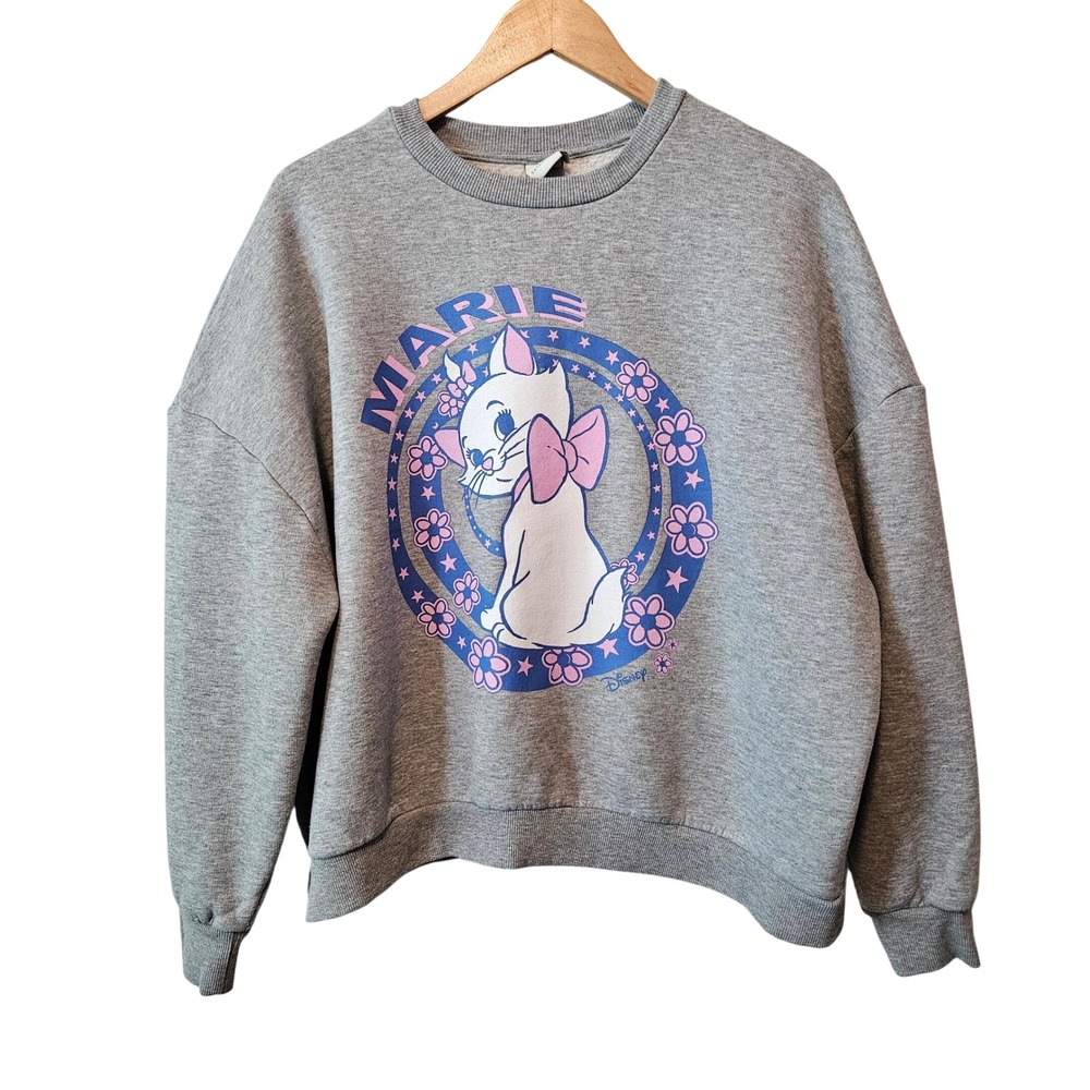 Disney x Skinnydip London Marie The Aristocats Grey Sweatshirt UK Large US Med
